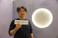 中居文化x新浪家居《建谈》栏目，上海建博会开展首日走进卡普艺术涂料！