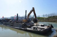 【春天里&middot;城乡建设的春天】​沙河复航工程平顶山段建设复工