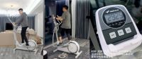 滕雨佳称去健身房难以坚持，膝盖不好爱用椭圆机在家运动