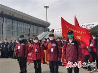 英雄归来!林铎在机场迎接 !