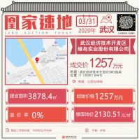 房企拿地热情不减,武汉重启首拍揽金106.96亿