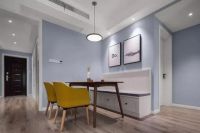 百的宝板材 | 小户型餐厅卡座设计,温馨舒适且实用!