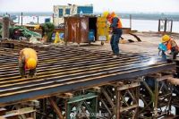 蚌埠又有跨河大桥!五河淮河特大桥正紧张施工!