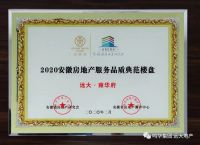 载誉而行 | 鸣华集团远大地产再度荣膺金鼎奖&ldquo;2020安徽房