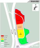 济南最大立交桥附近出新规划 搬倒井城中村改造项目用地规划图