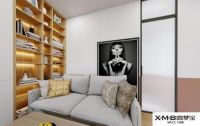 喜梦宝全屋定制小空间,莫兰迪色墙裙太惹眼