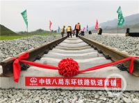 重庆铁路枢纽东环线铺轨!龙盛站到庙坝站将最先通车