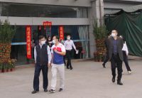 ​高明区政府领导莅临富士曼工厂视察指导复工防疫工作