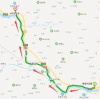 G1513温丽高速公路丽水(青田段)有为期10天的夜间分流