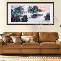 客厅东墙上挂什么画好 这幅春回大地国画 你喜欢吗