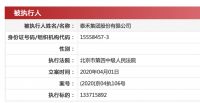 泰禾集团资金链紧绷：新增被执行金额过亿 评级展望转“负面”