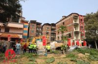 直击现场!东莞CBD水涧头村再拆房屋133栋