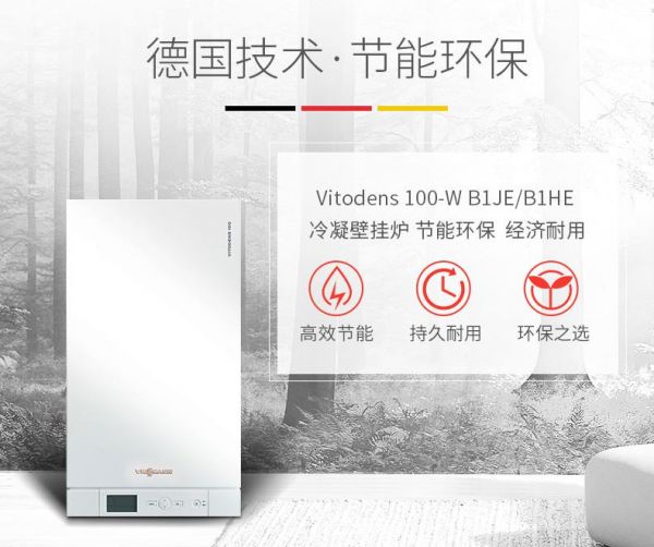 图片说明：Viessmann/菲斯曼天然气壁挂炉B1HE