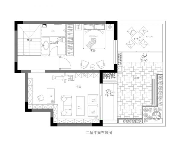 首开常青藤154平东南亚风格效果图设计