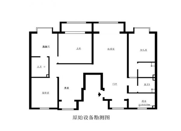 铁建山语城160平新古典风格案例效果图设计