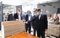 上海市经信委张建明、青浦区政府倪向军一行莅临书香门地