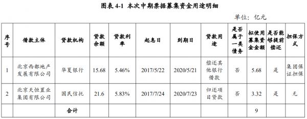 天恒置业：拟发行9亿元中期票据 用于偿还有息负债-中国网地产