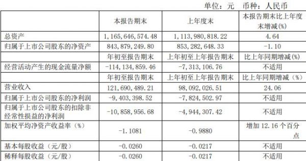 哈高科：一季度归属股东净亏损940.34万元-中国网地产