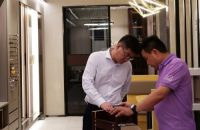 居然之家总裁王宁到访顶固集创 深化合作打造专场直播