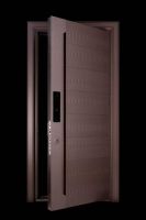 装甲门今年流行无包边极简智能装甲门