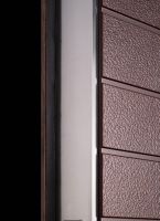 装甲门今年流行无包边极简智能装甲门