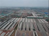 郑州高铁南站建设再提速,见证港区腾飞