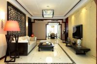 高端大气的客厅装修，TCL C8至臻QLED TV是点睛之笔