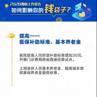 2020政府工作报告 让你的钱包鼓起来