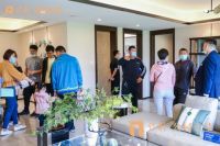 逾千人到访!保利&bull;公园壹号最美颜值示范区 倾城盛绽