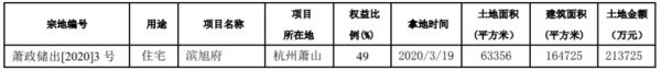 滨江集团：为杭州兴塘置业提供8.82亿元贷款担保-中国网地产