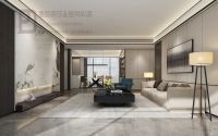 华联城市230m²设计效果-现代简约风格案例赏析-德派装饰