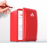 HCK哈士奇复古小冰箱，诠释高品味的优雅生活！