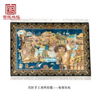 传承千年中国地毯文化 宫匠居家布艺彰显手工真丝地毯之美