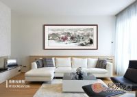 淡烟流水 曲径通幽 山水画给你不一样的家居体验