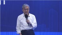 中国工程院院士邬贺铨在第五届中国智能建筑节上的演讲