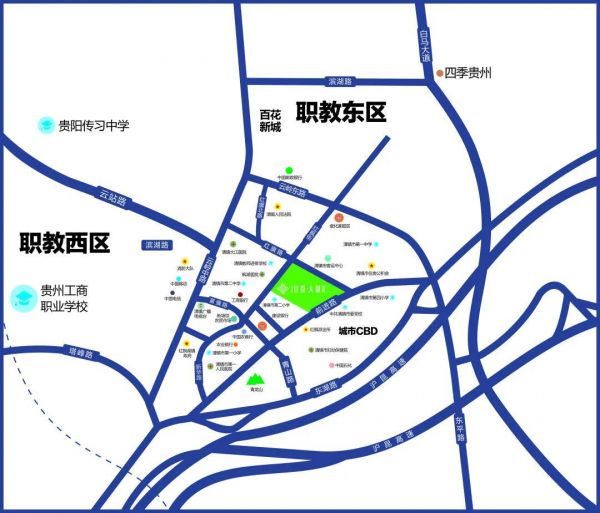 贵阳清镇住投大都汇建面约67-167㎡学府华宅全城发售-中国网地产