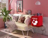 HCK哈士奇x可口可乐复古冰箱——冷饮爱好者不可错过的神