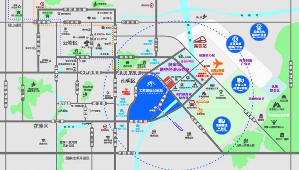 贵阳宝能国际会展城借地摊话题卖房 入住88平精英美宅-中国网地产