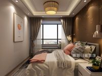 阳光斑驳下的新中式 银河国际两室一厅案例赏析