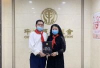 胡金高出席中华慈善总会 关爱青少年健康捐赠活动