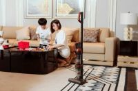 莱克立式无线吸尘器轻便省力清洁彻底 家中洁净有保障