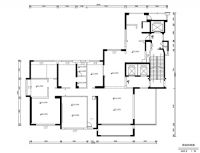 新锦安壹号公馆300m²现代风格装修设计效果赏析-深圳德派装