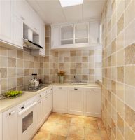 田园美式风格装修样板间!60平米小户型装修效果图,效果恬静舒