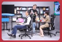 永艺办公椅表现豪横，吴晓波新国货首发淘宝直播 ~