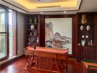 【领绣】他家太喜欢山水画了，家里三个地方都用了，大气