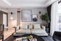 130㎡现代简约，清爽利落，明快黑白灰