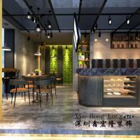 鑫宏隆装饰|现代生态的室内装饰传递奶茶店的时尚意境美