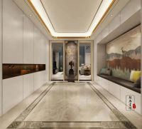 郑州普罗理想国装修效果图 600平新中式雅致独栋别墅