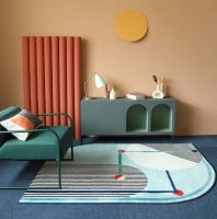 极简风地毯让家居质感翻倍