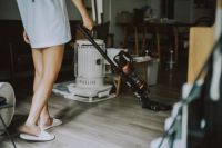 快乐清洁—莱克魔洁M12MAX动力强劲大吸口 随停随立巨方便